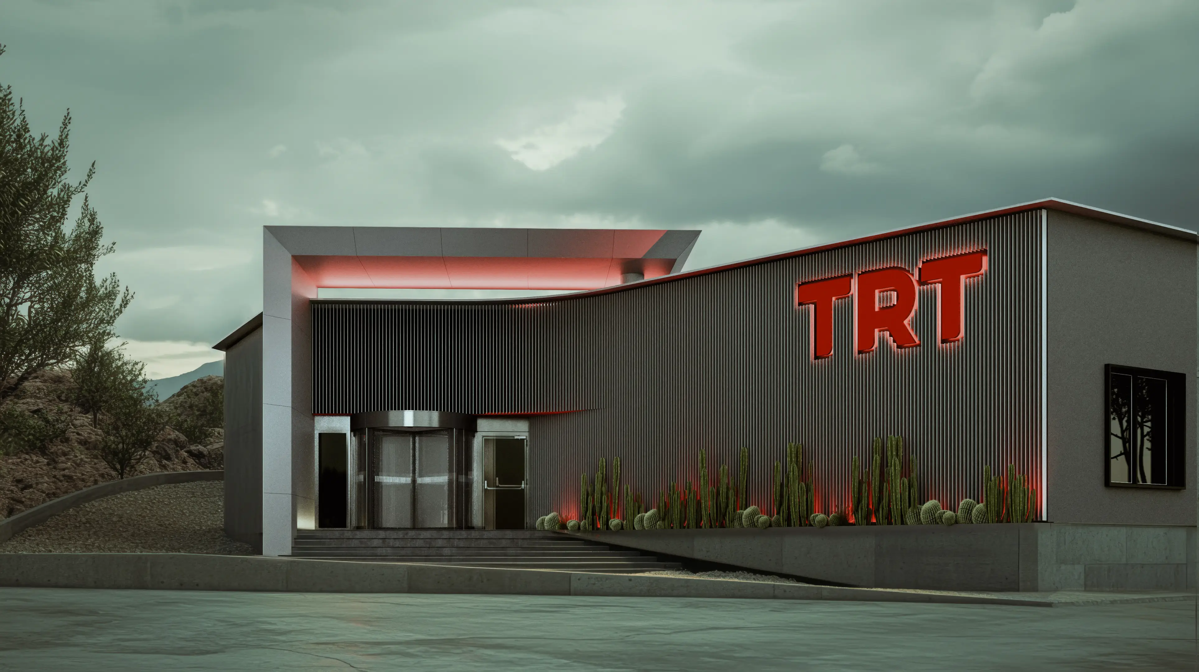 TRT Ofis Giriş Tasarımı